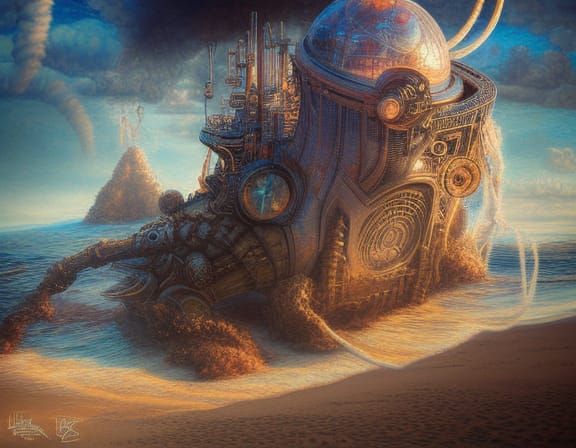 Steampunk Beach