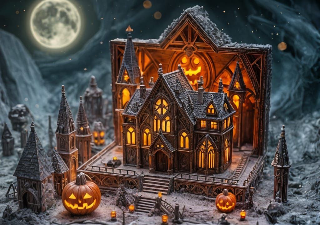 Halloween In Style AI Generated Artwork NightCafe Creator