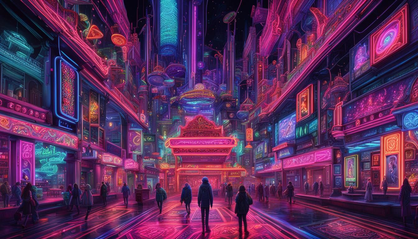 A Walk Through the City  by @The Closer