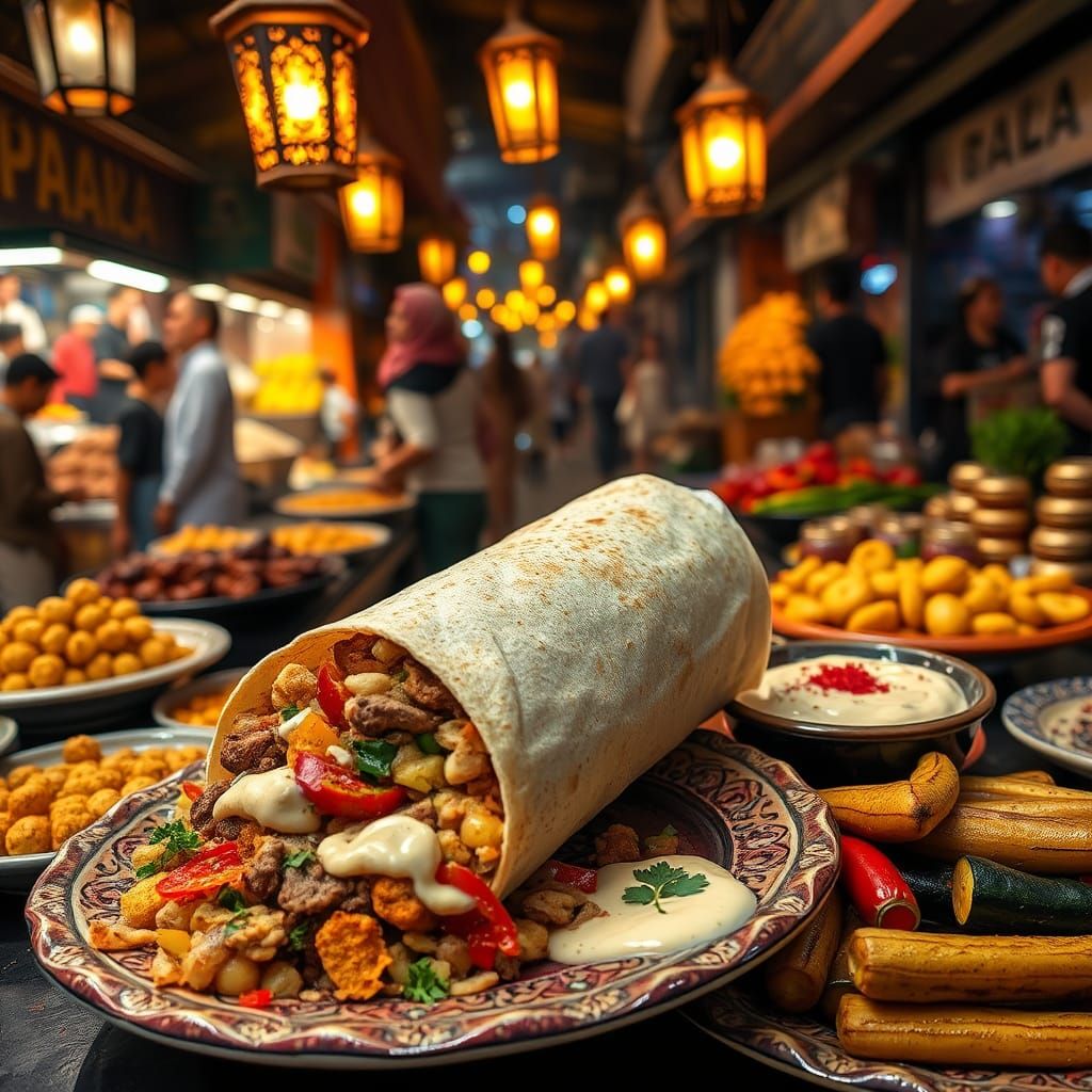 SHAWARMA!  by @Mike Siscoe