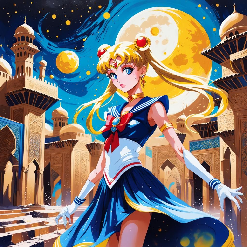 Sailor Moon in Arabian Nights