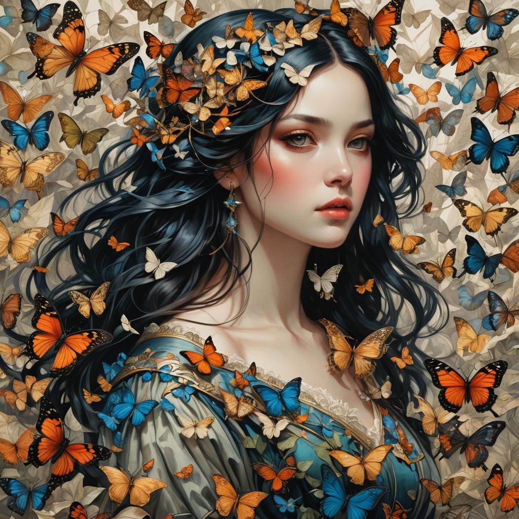 A million butterflies