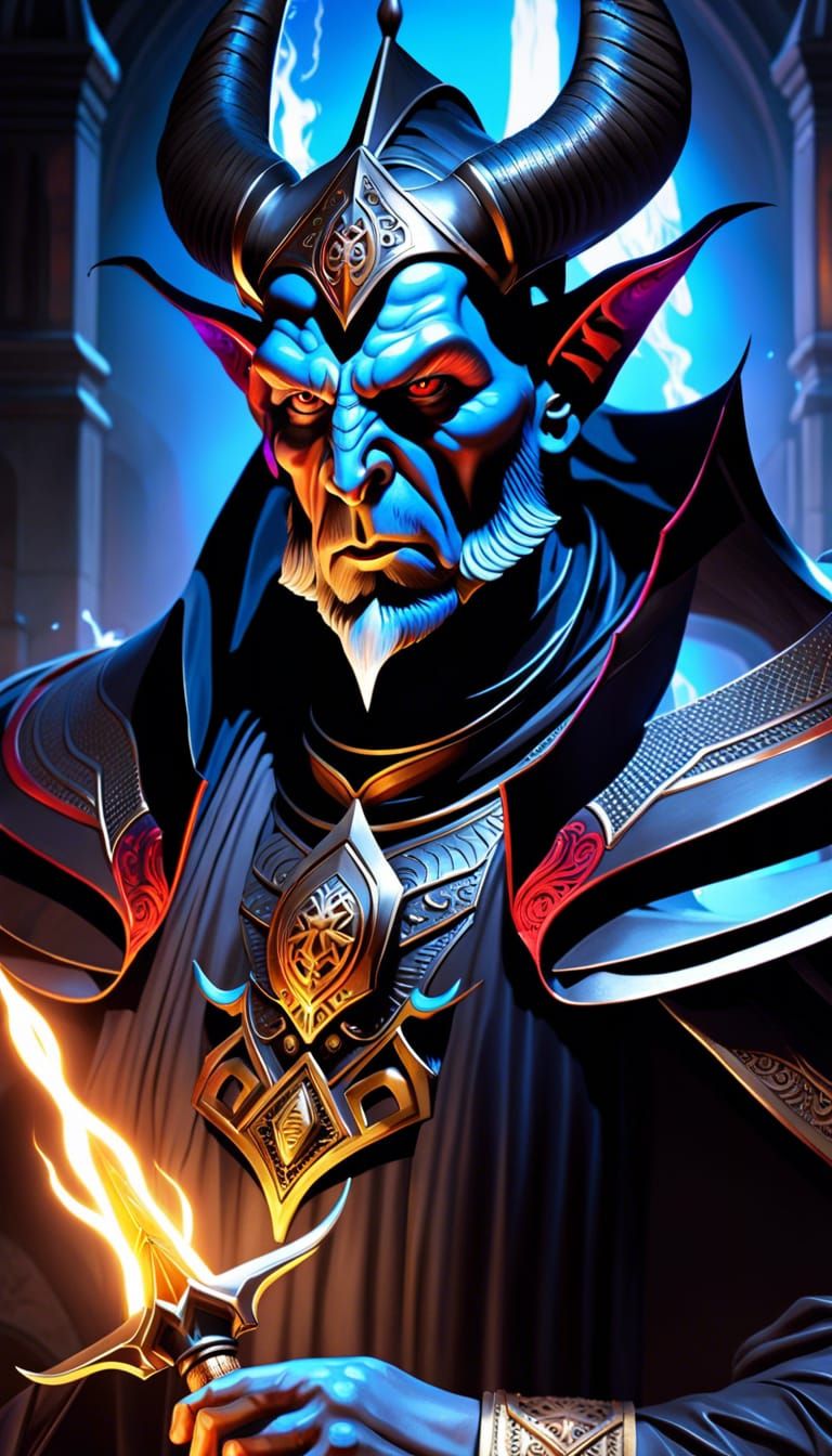 Philistine priest of Demons