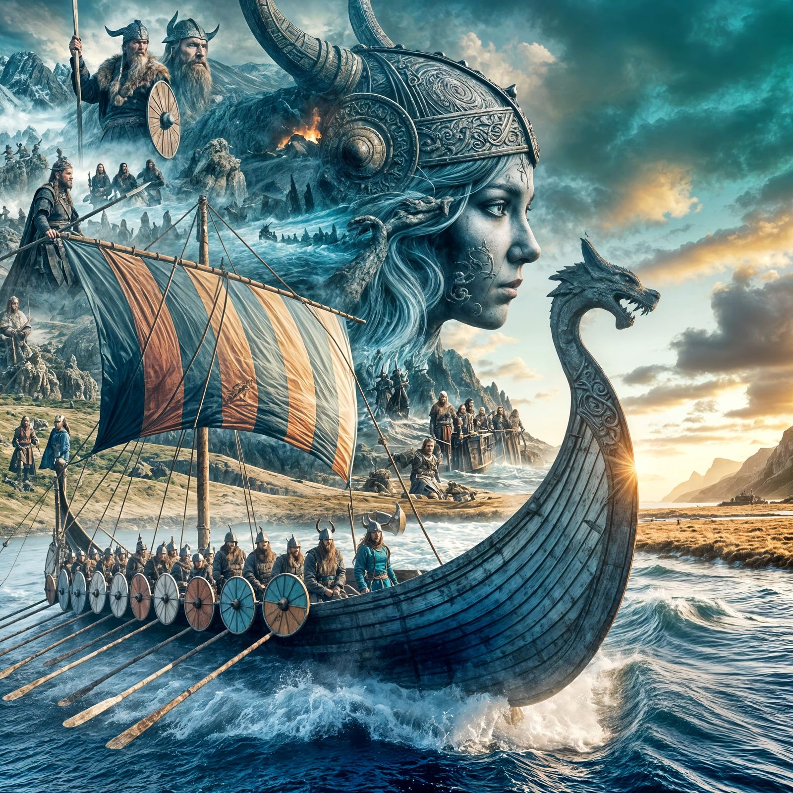 Drakkar   by @Michida