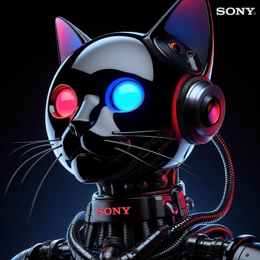 SONY Cyber Cat Pet Cyborg ✨🐈⬛💙