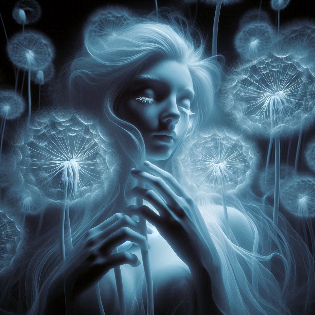 Ghostly Dandelions