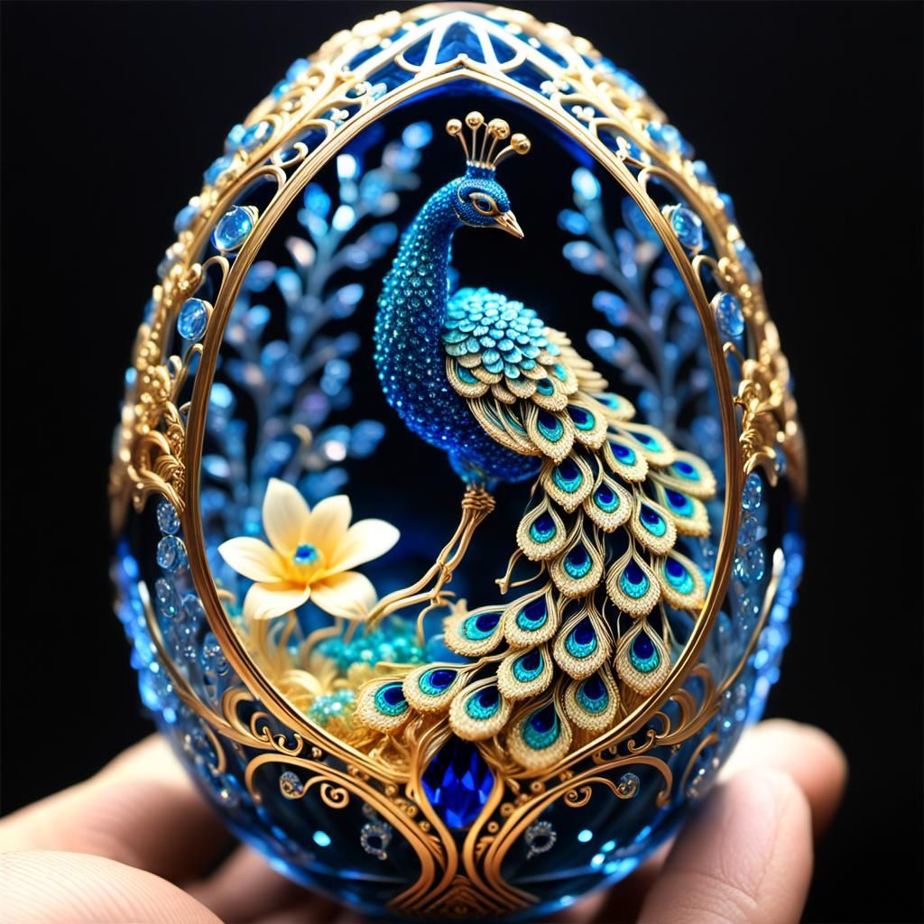 Crystal Peacock  by @Valmond Teng