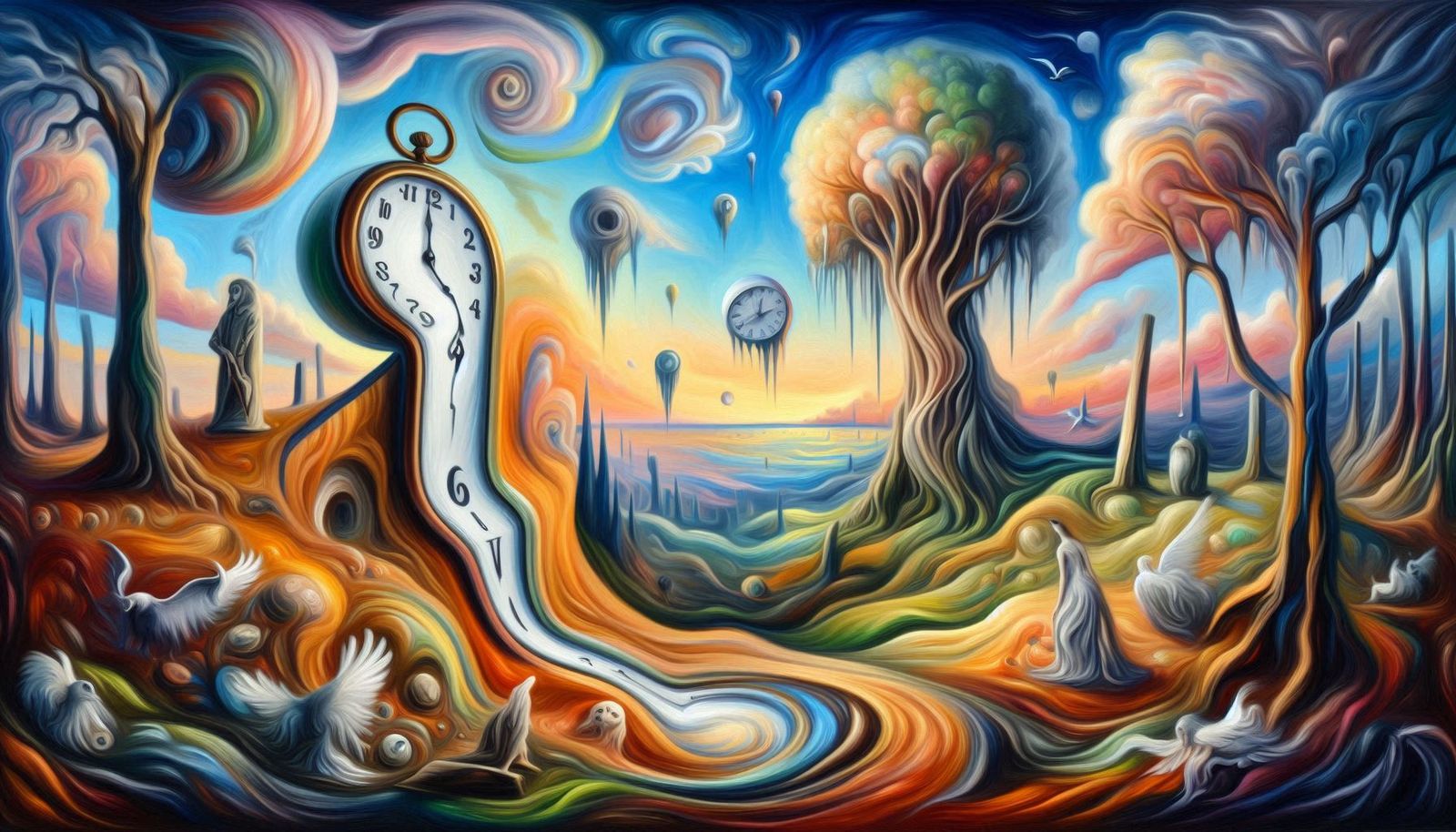 Paisaje impresionista Dalí