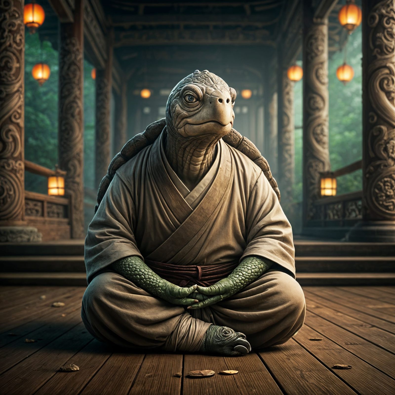 Wise old master  by @Laevos