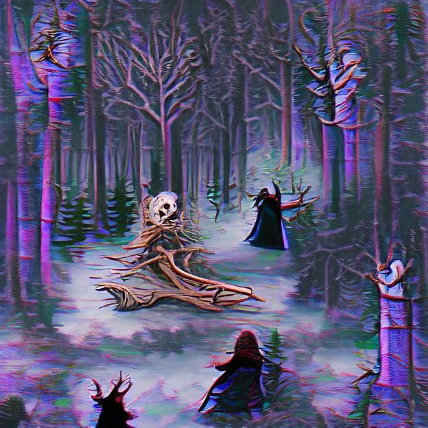 Death runs out of the woods