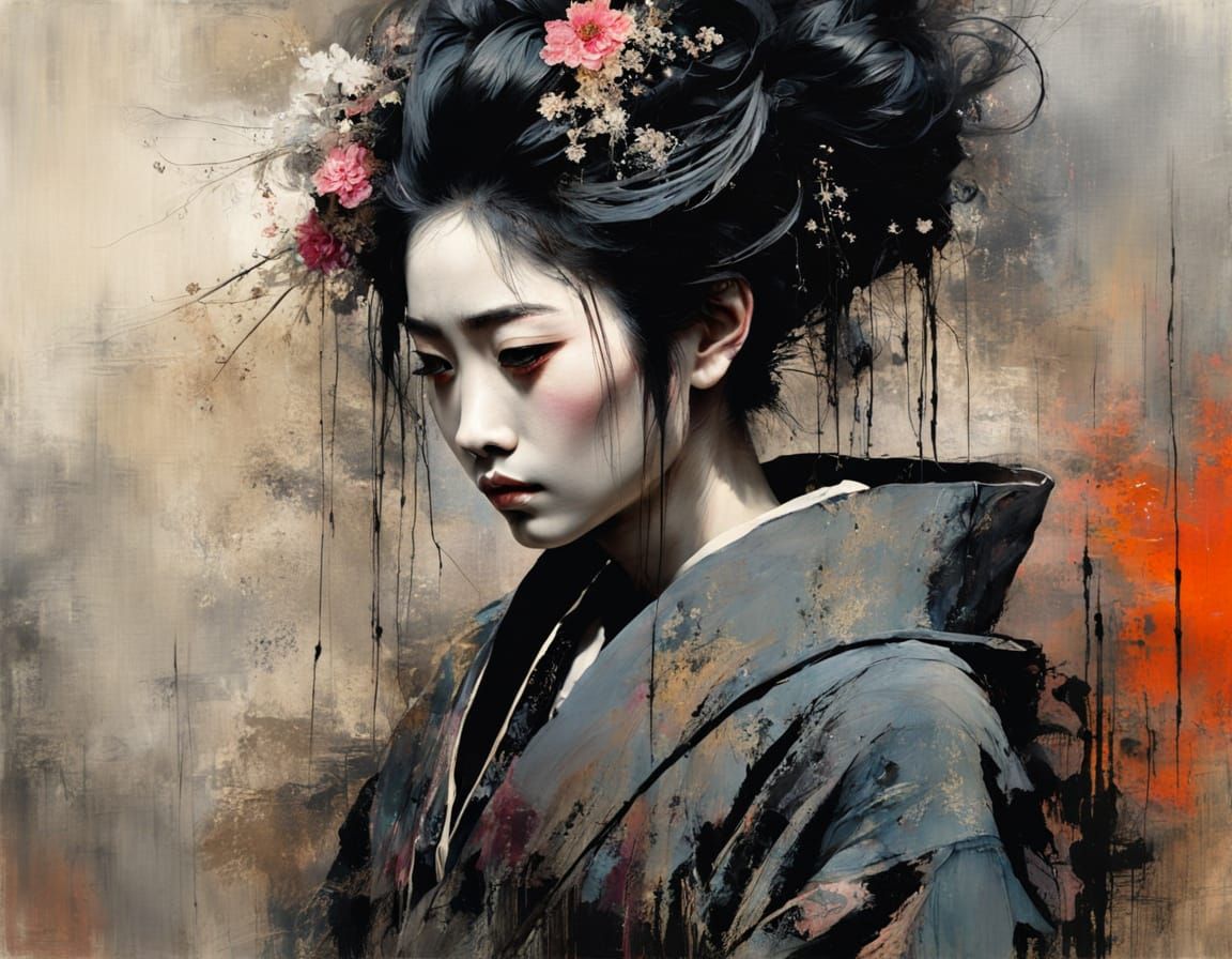 modest lady  by @Trouncer