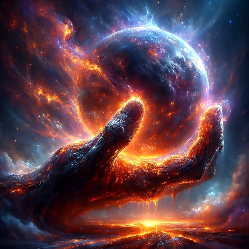 Blazing grip on the world