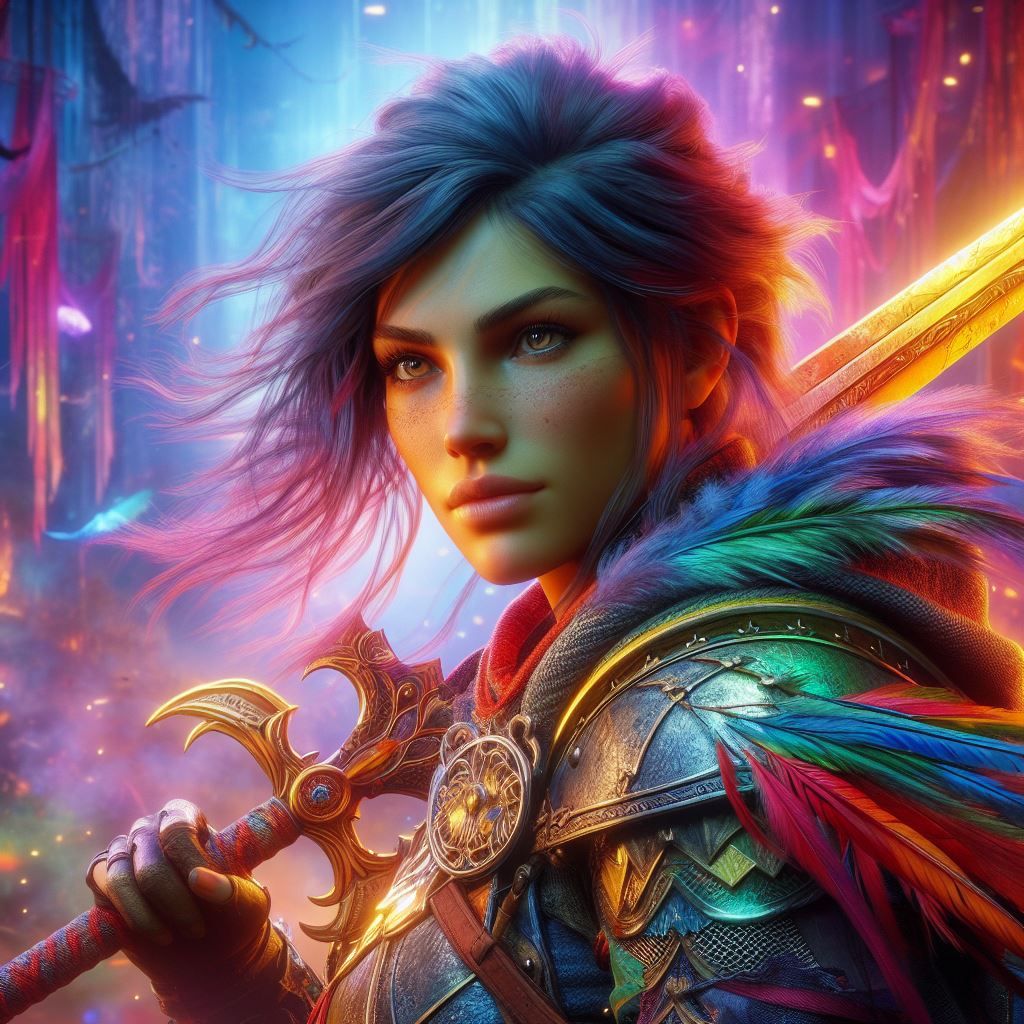 A protagonist of a fantasy world