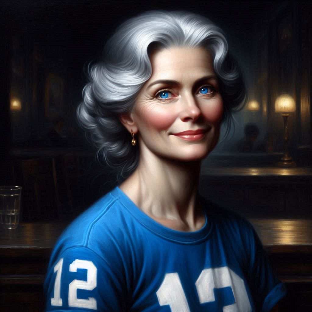 Gramma's a Colts fan.