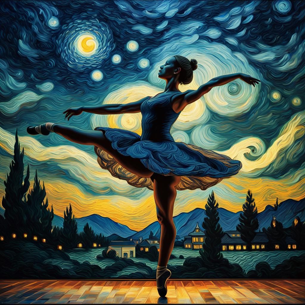 Starry Night Dancer III