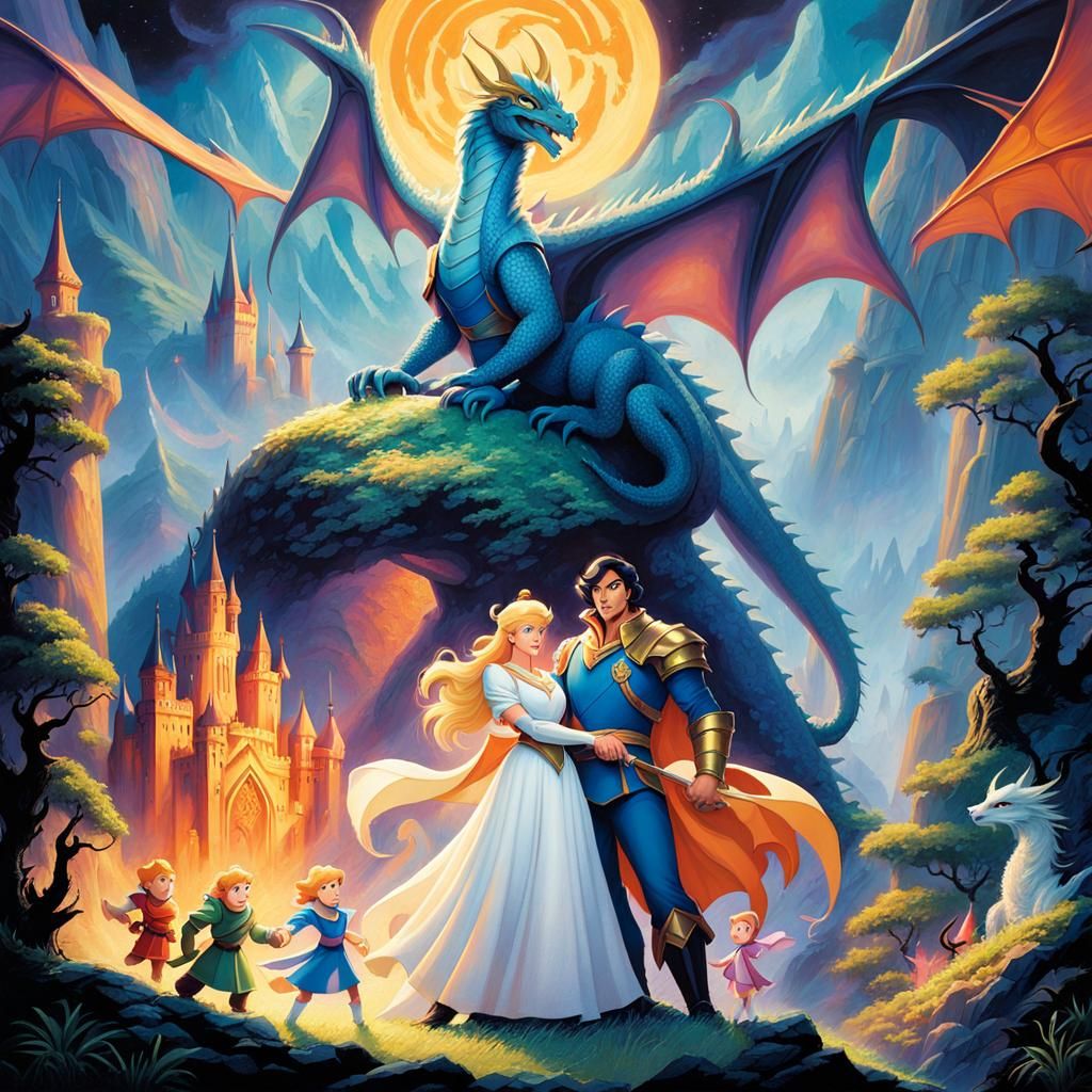 In the realm of the dragon they lived happily ever after