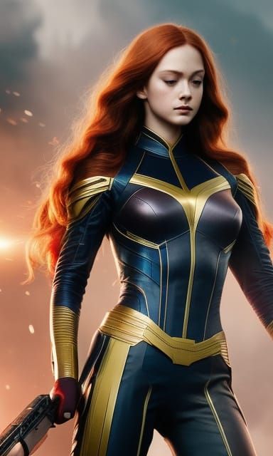 Sadie Sink as Jean Grey 66