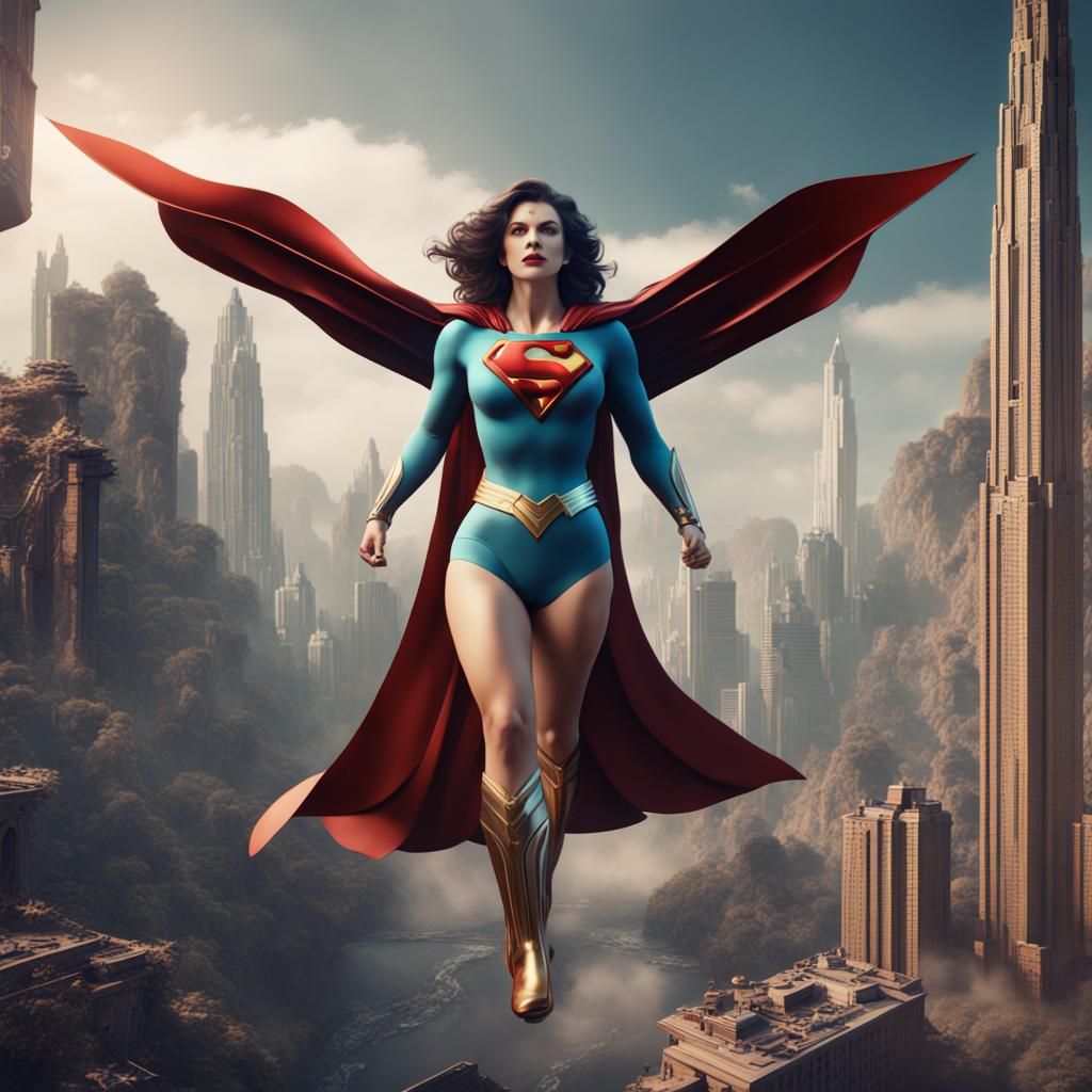 vintage superwoman