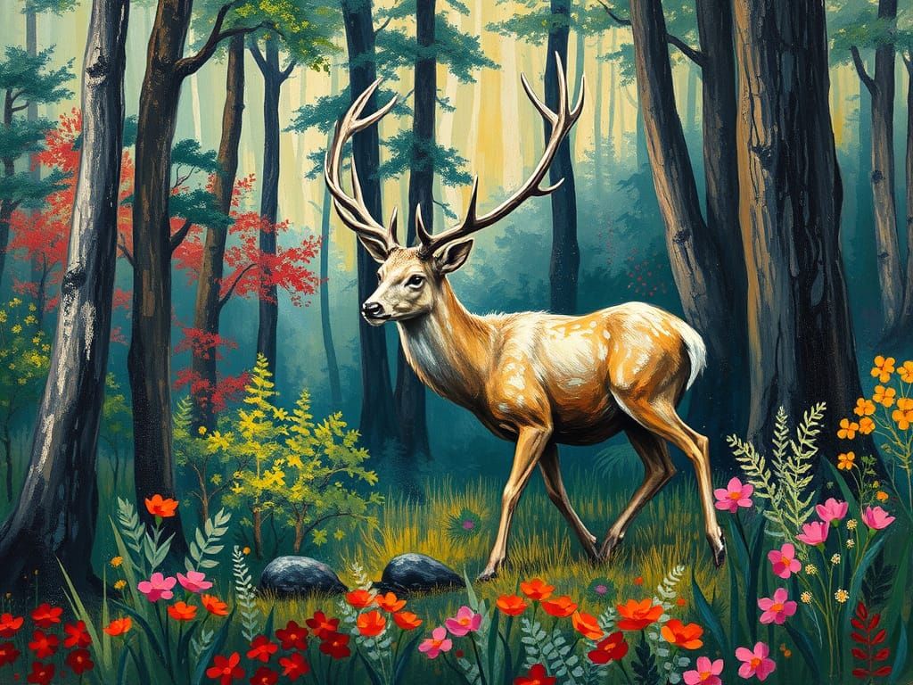 Deer  by @Master Crowley