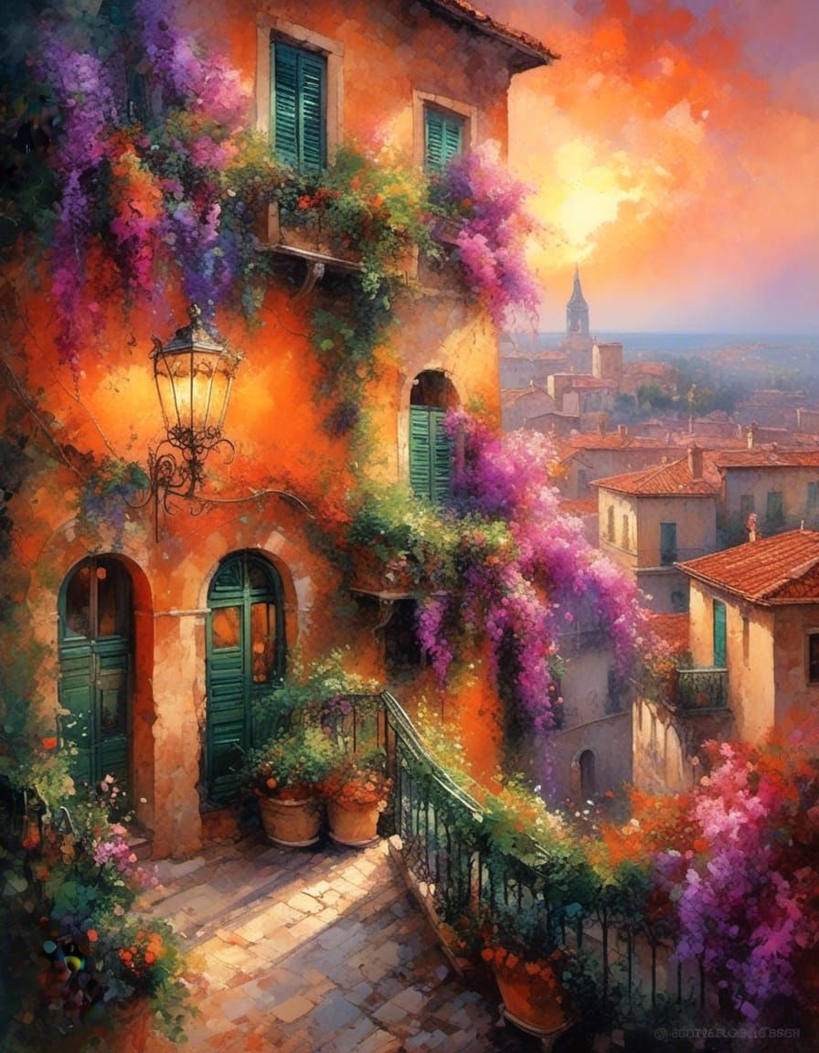 A spot of color  by @Rikinfj