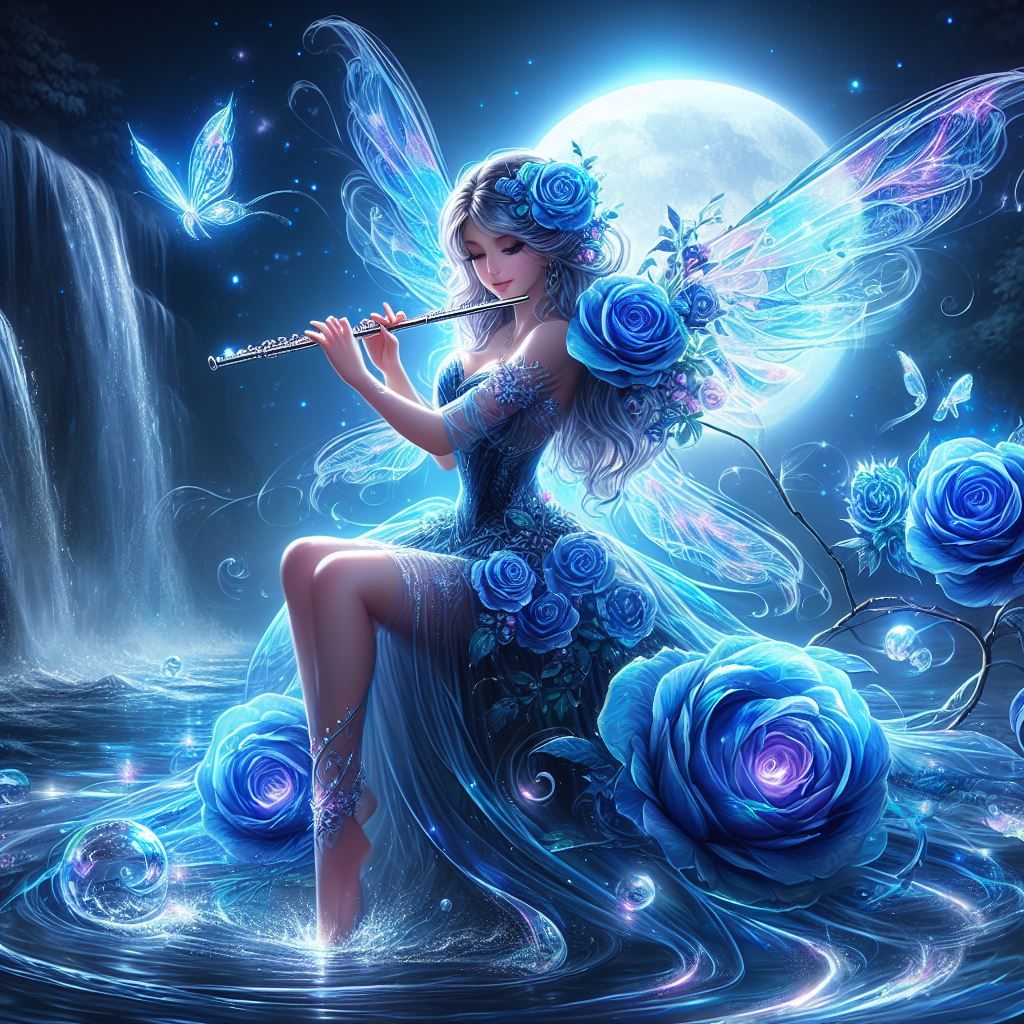 💙 Blue roses  💙