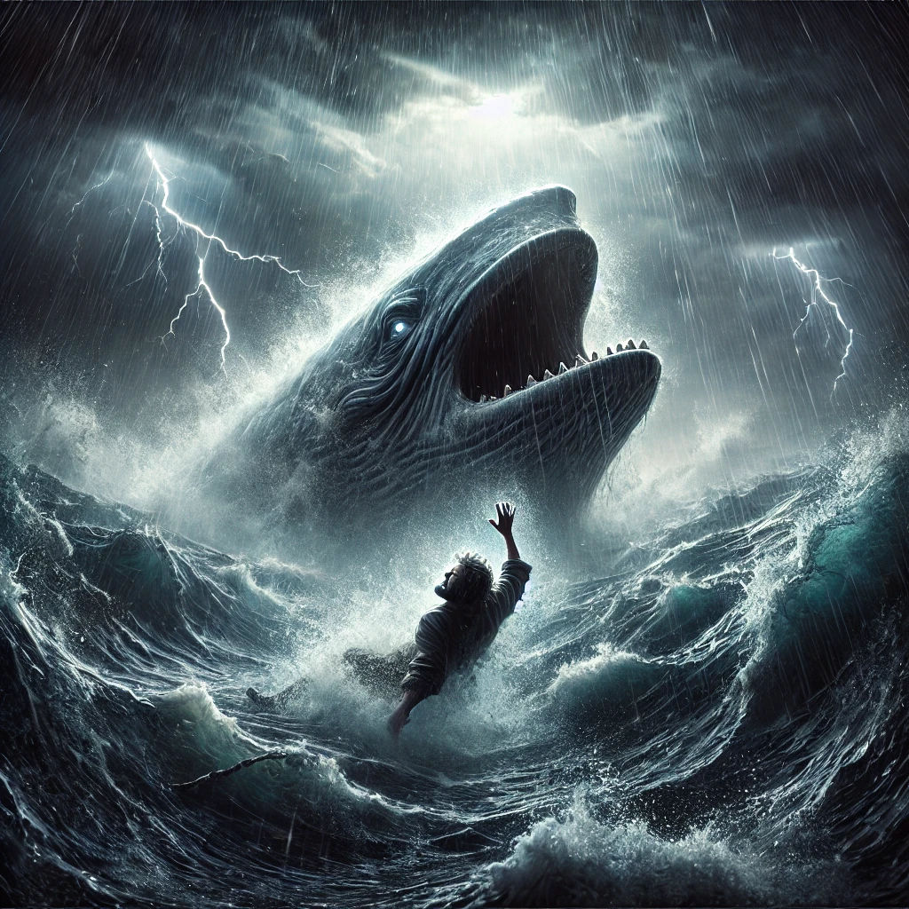 Adrift at Sea - Jonah's Redemption