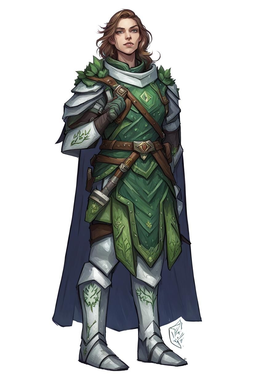 dnd paladin of nature - AI Generated Artwork - NightCafe Creator