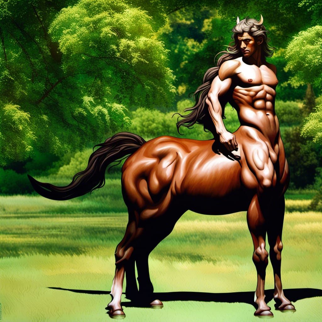 Adonis Centaur  by @Lordeee