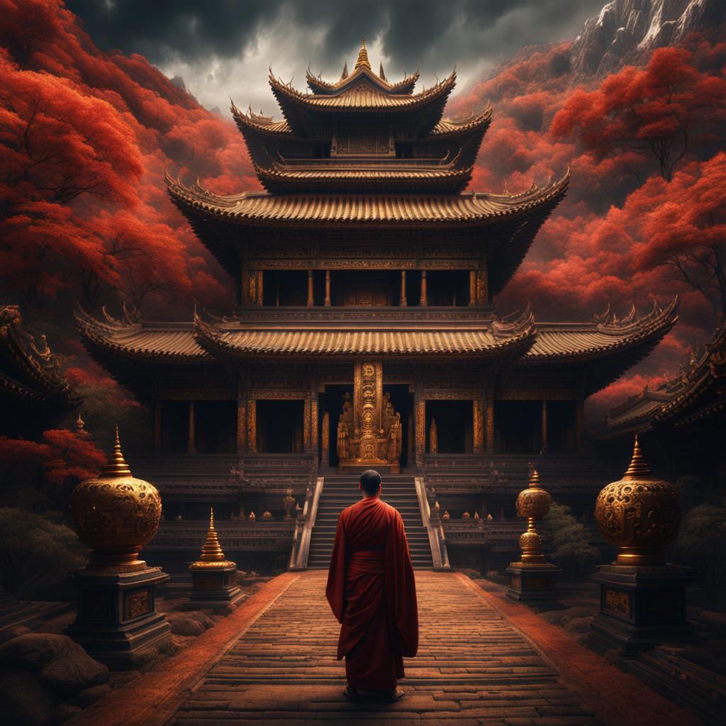 Secret Buddhist Scroll Epic