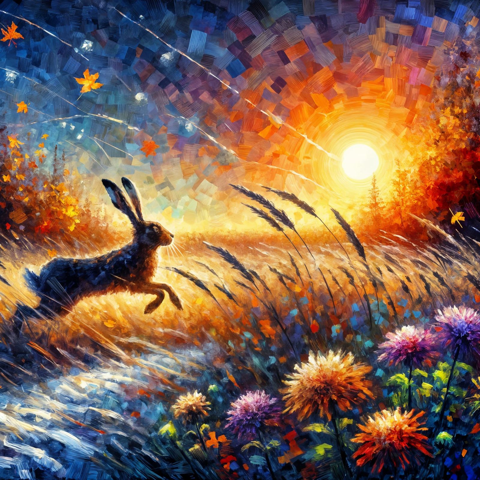 Hare at dusk (4)  by @SunCat