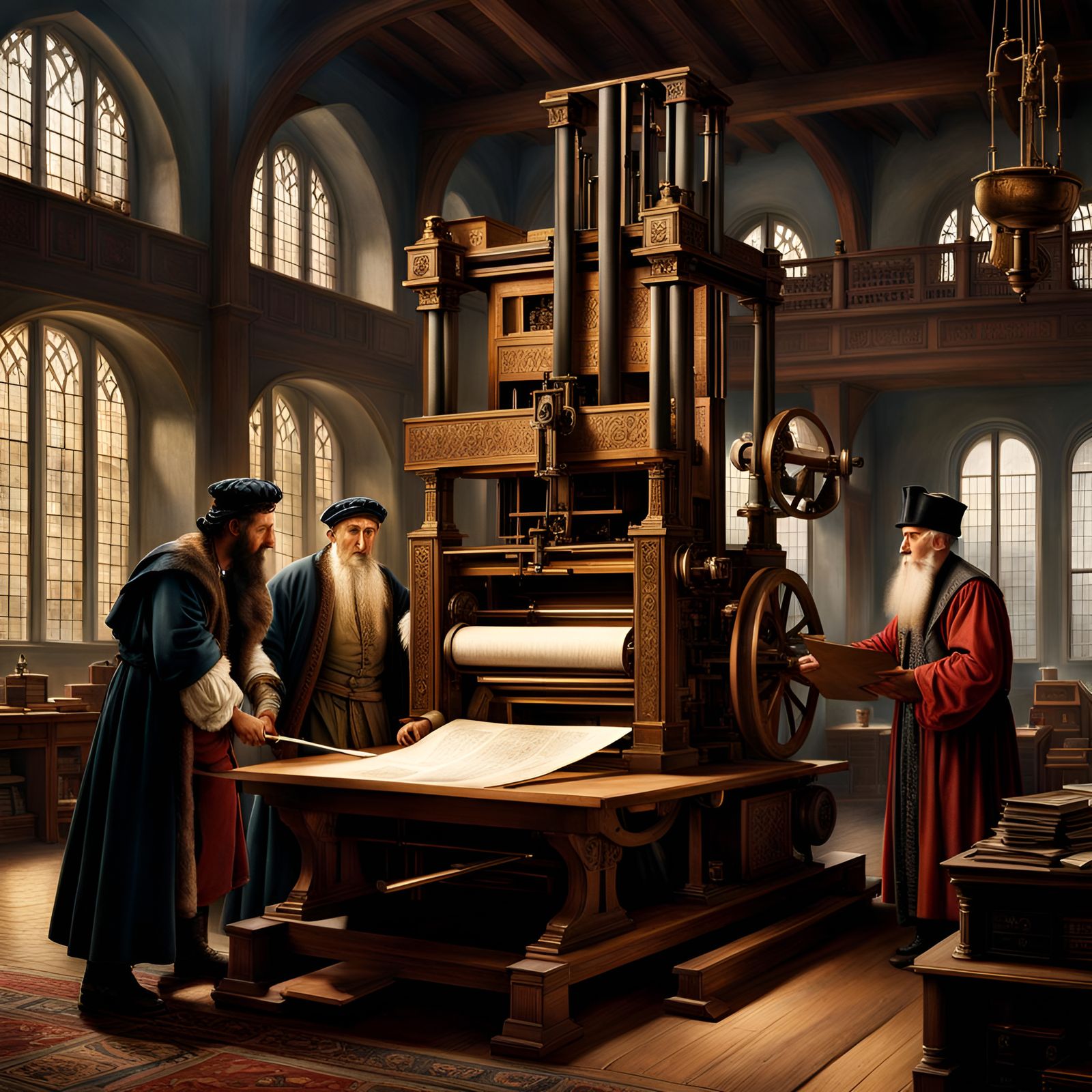 The Printing Press - It changed the world!  by @Jodocus