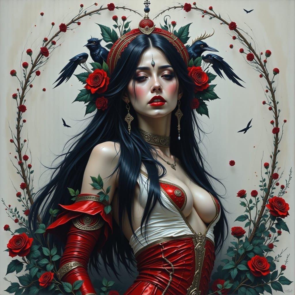 <lora:Ravens and Crows:1.0> <lora:2112:1.0> impasto