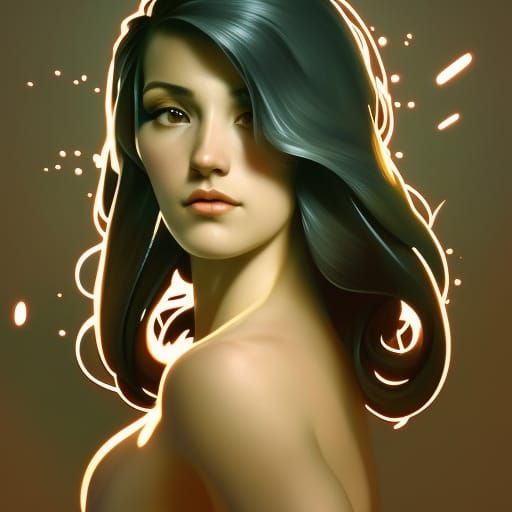 head and shoulders portrait, 8k resolution concept art portr...