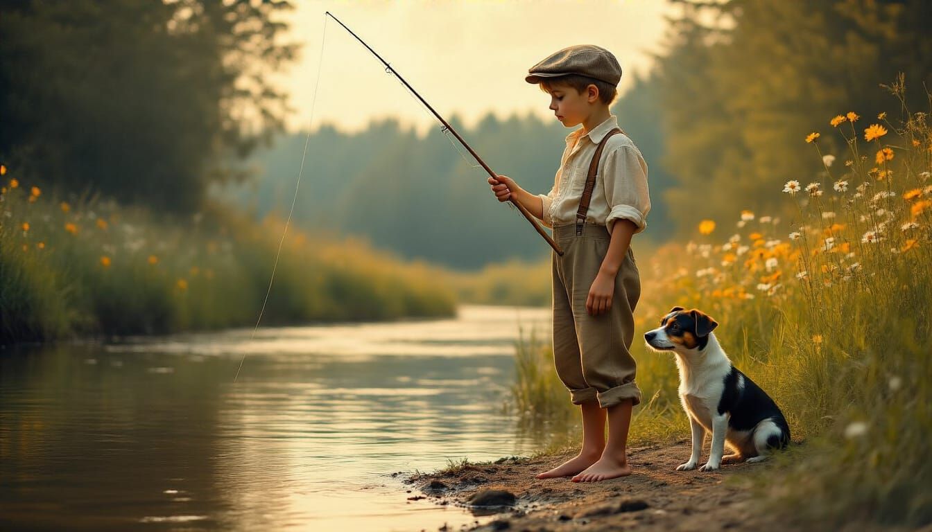 Fishing Buddies  by @Alias Provocateur