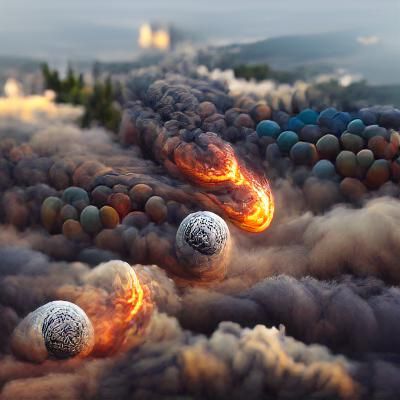 Goodness gracious, great balls of fire