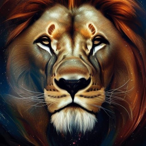 Lion - AI Generated Artwork - NightCafe Creator