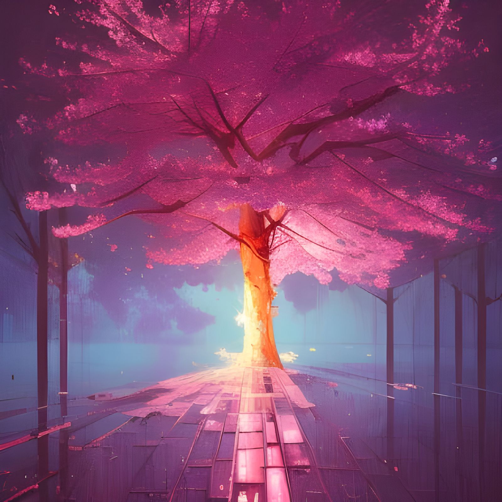 The neon beckons