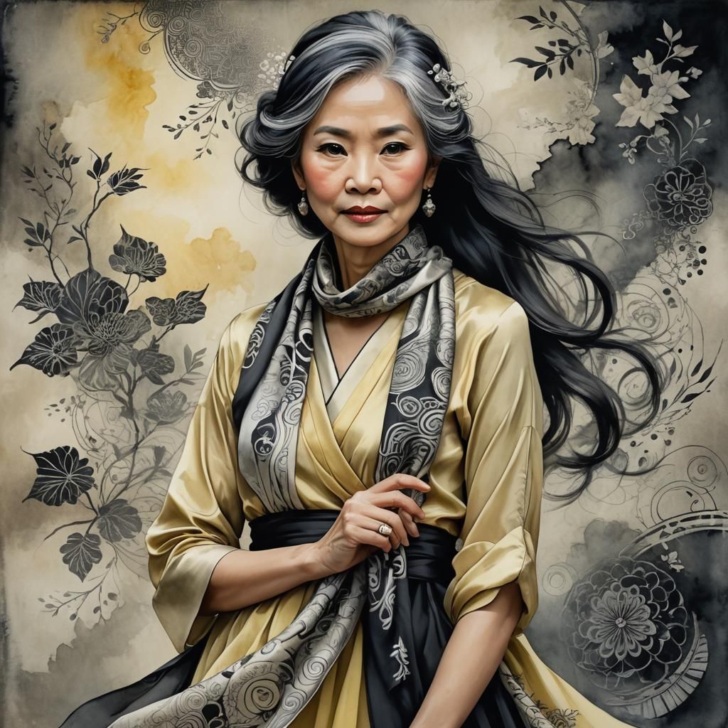 Golden Years AI Generated Artwork NightCafe Creator