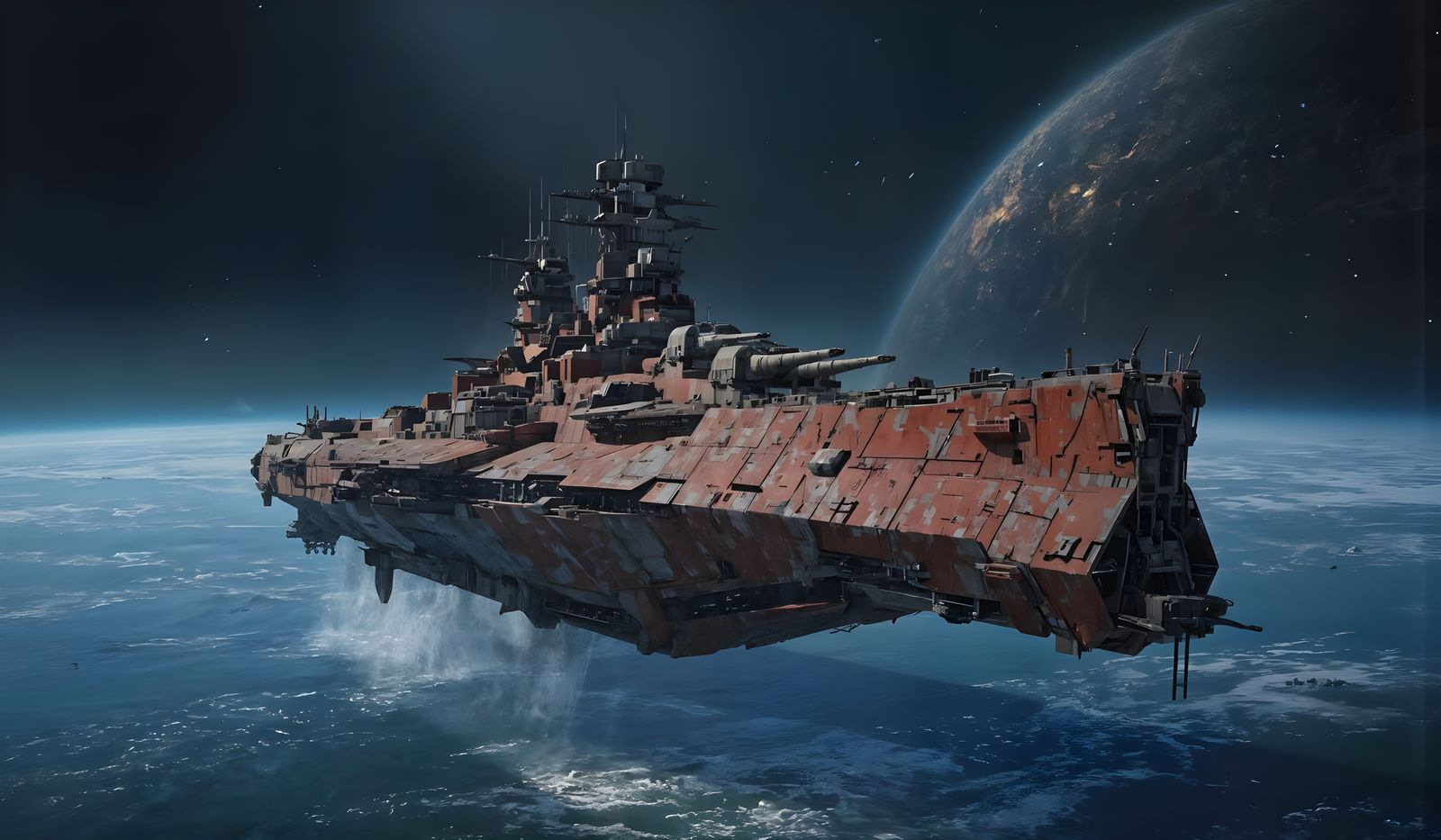 The Pre-Dreadnaught  by @Bubbles_Mac