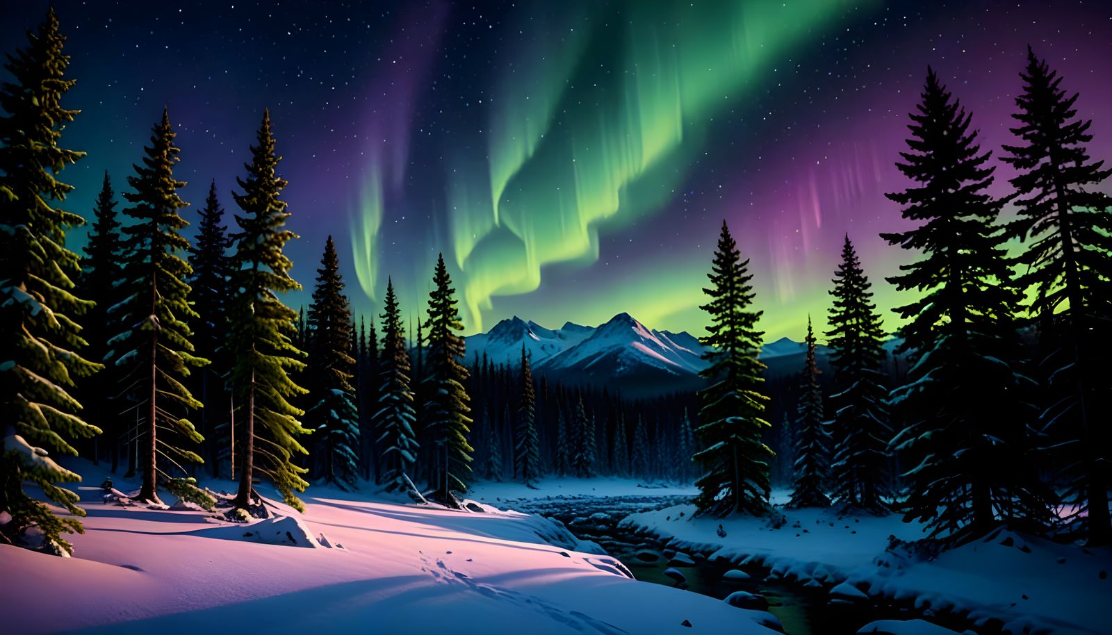 northern lights  by @Ghexghe