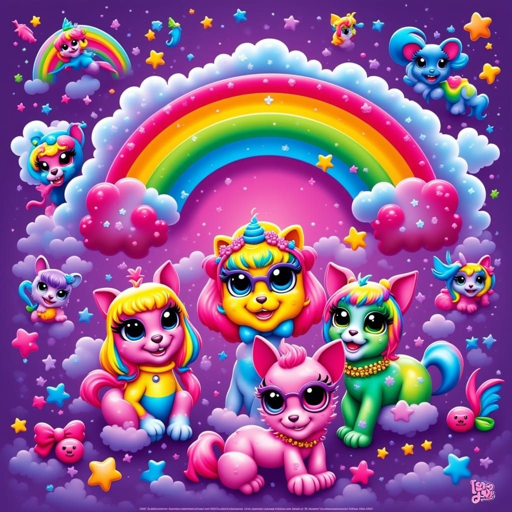 <lora:Frankly Lisa:1.0> The most Lisa Frank Lisa Frank of Lisa frank