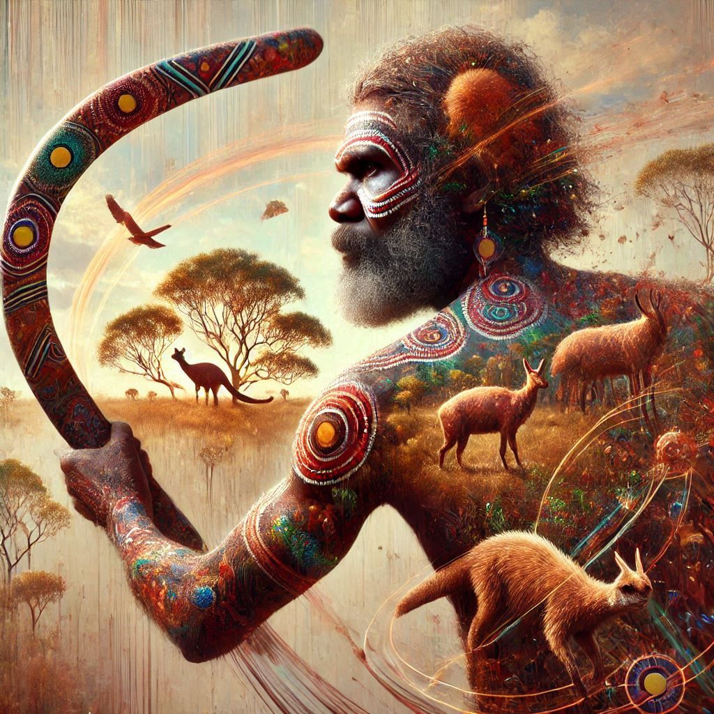 Traditional returning boomerang