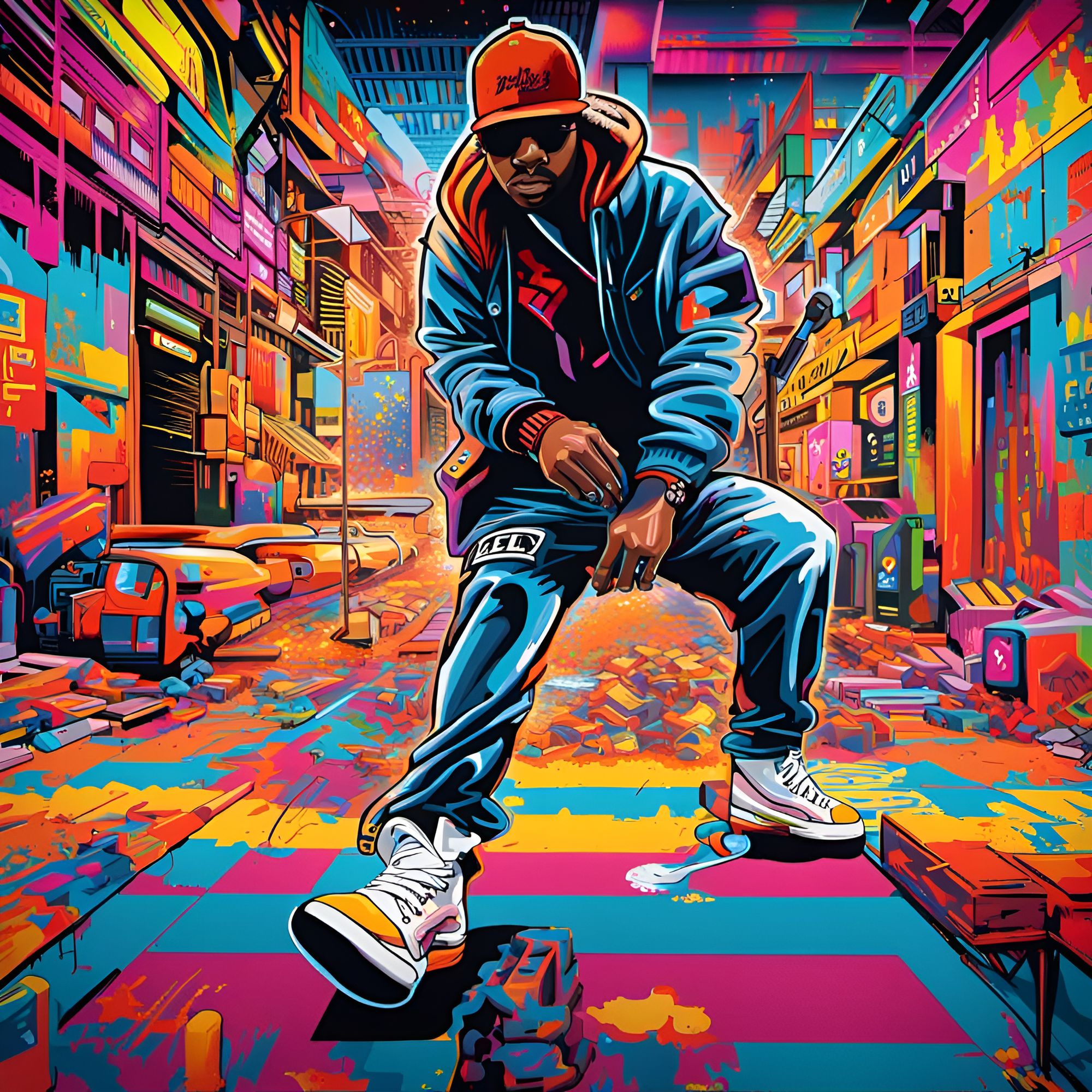 Hip hop online artwork