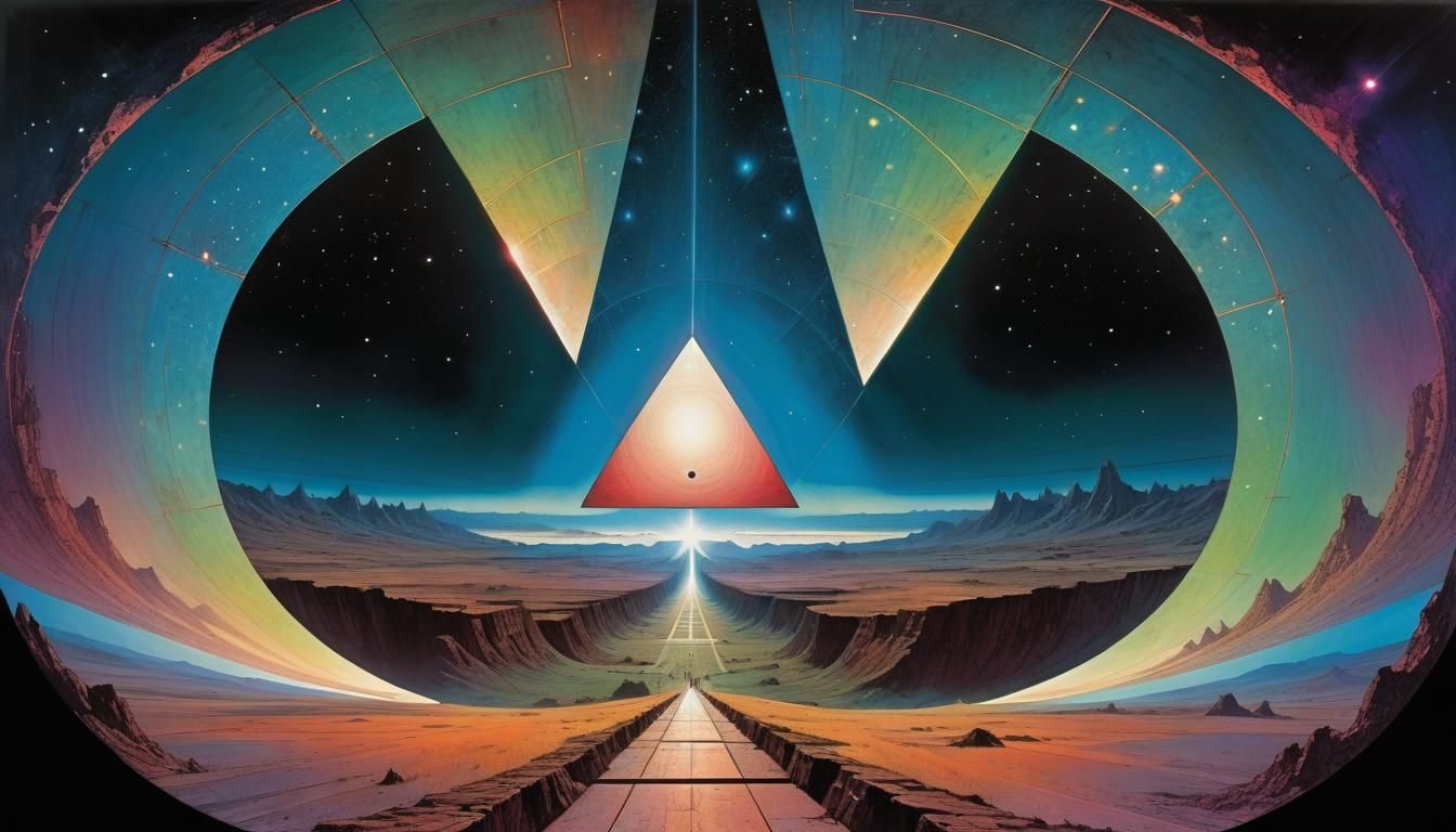 Symmetrical Triangular Portal