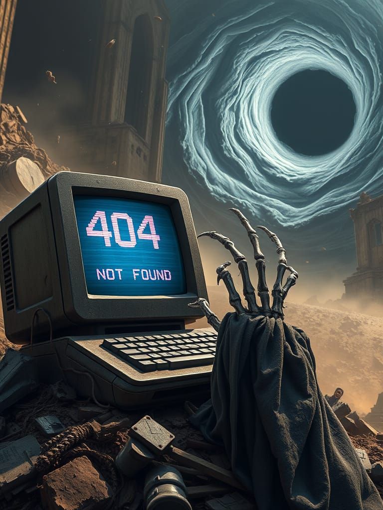 The end of nothing   by @Roswarcus