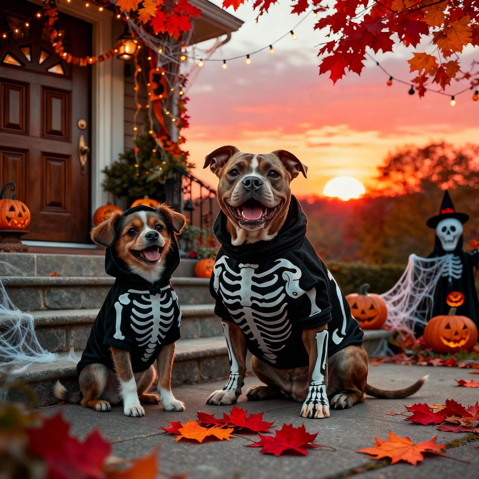 Nothing like trick or treating with a friend! #2  by @G Lo