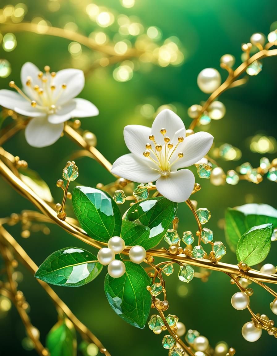 Bejeweled Jasmine   by @Alchemi108