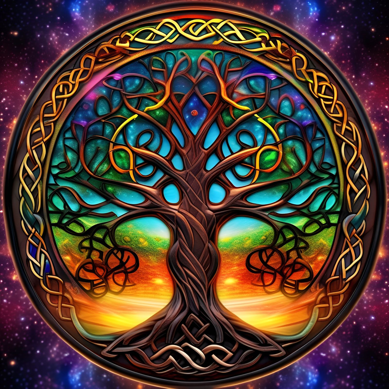 The tree of life - AI Generated Artwork - NightCafe Creator