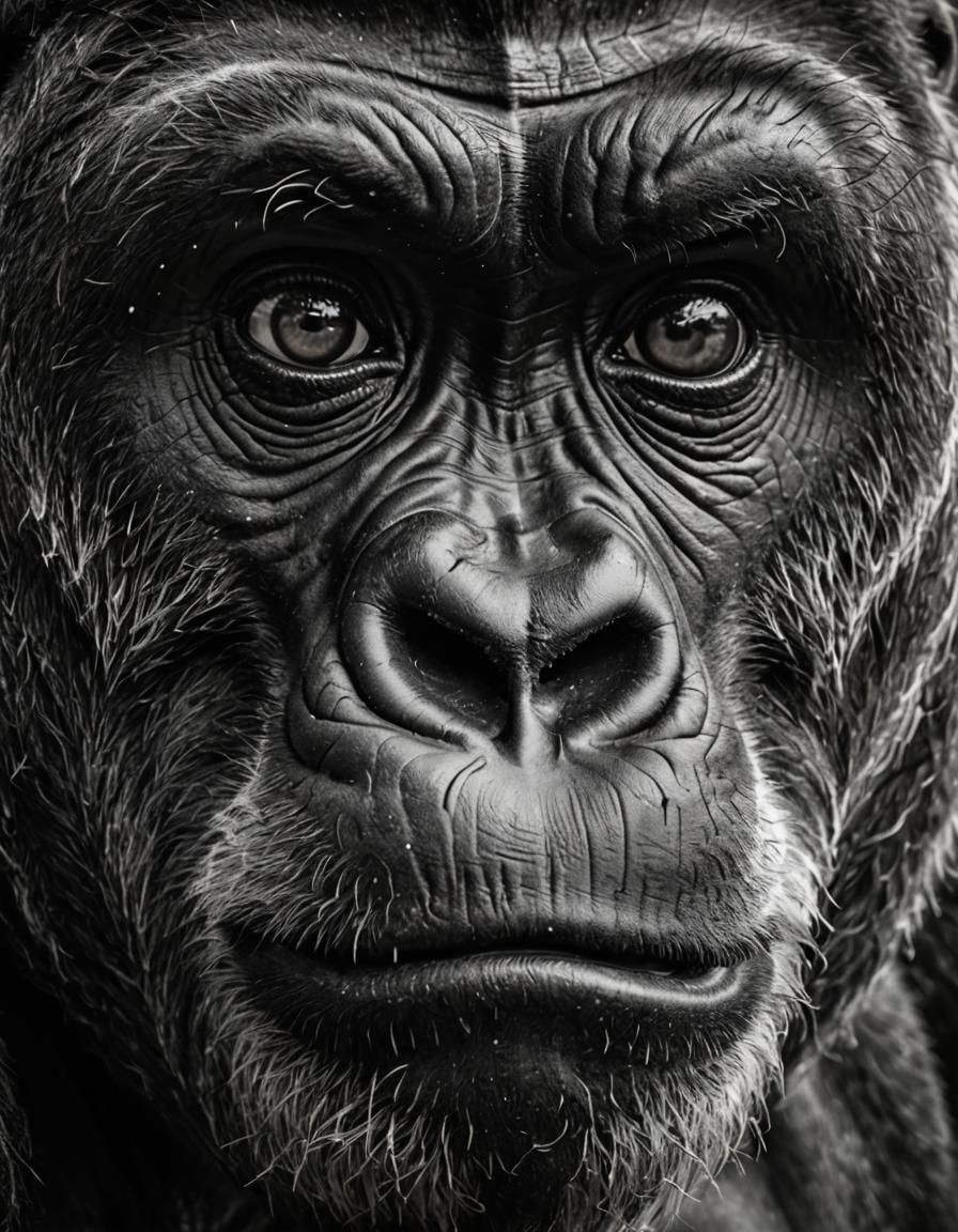 Gorilla  by @Daphane Joy