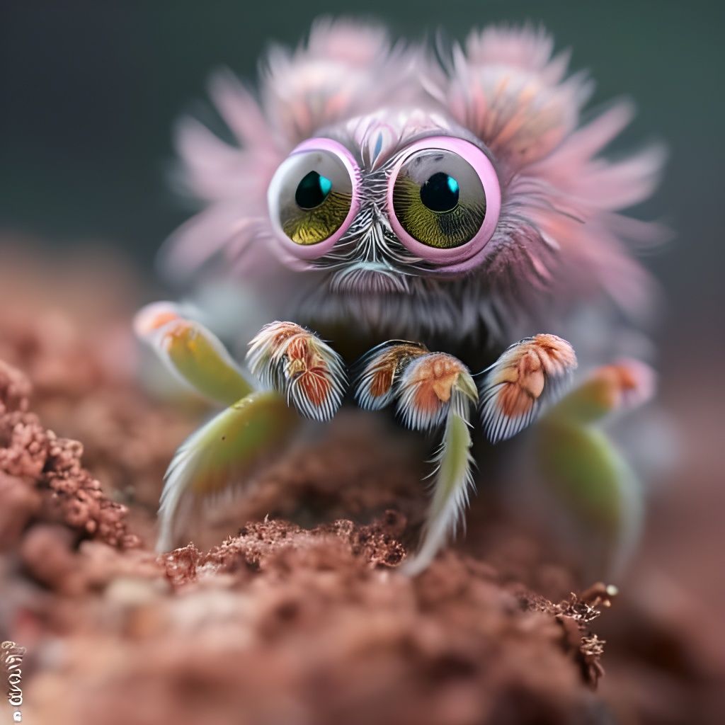 confused hairy jumping spider